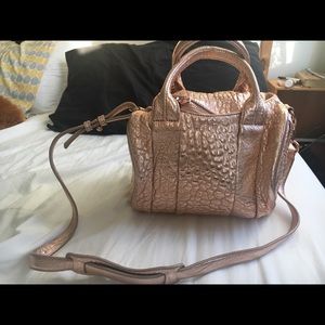 Alexander Wang Rose Gold Rockie Bag